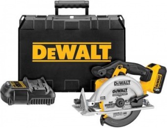 $113 off DeWalt 20V MAX Lithium-Ion Cordless Circular Saw Kit