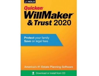 35% off Quicken WillMaker & Trust 2020 - Mac|Windows