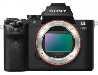 $800 off Sony Alpha a7 II Full-Frame Mirrorless Camera (Body Only)