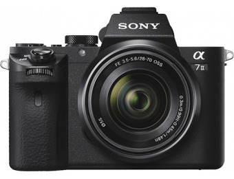 $1000 off Sony Alpha a7 II Mirrorless Camera w/ 28-70mm Lens