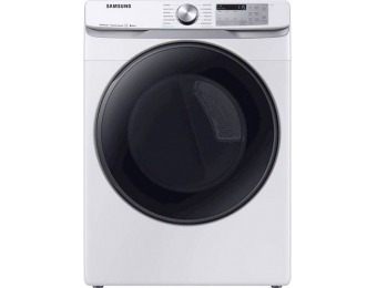 $300 off Samsung 7.5 CF 12-Cycle Smart Wi-Fi Electric Dryer w/ Steam