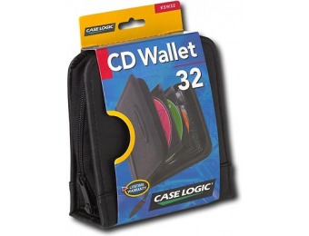 50% off Case Logic 32-Disc CD Wallet