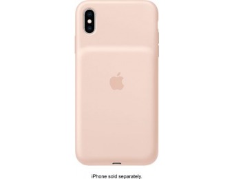 $65 off Apple iPhone XS Max Smart Battery Case - Pink Sand