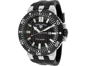 $545 off Swiss Legend Men's Challenger Textured Dial Watch