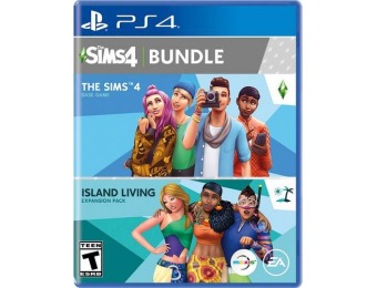 60% off The Sims 4 Plus Island Living Bundle - PlayStation 4