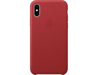 50% off Apple iPhone® XS Leather Case - (PRODUCT)RED