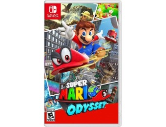 25% off Super Mario Odyssey - Nintendo Switch