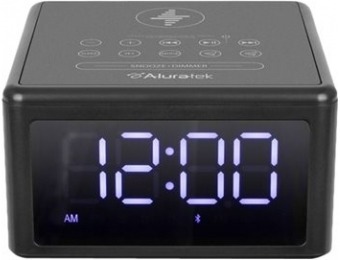 $29 off Aluratek Wireless Charging FM Clock Radio