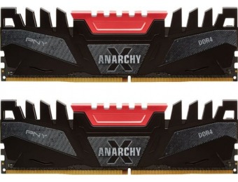 $165 off PNY Anarchy-X 16GB (2PK 8GB) 3.2GHz DDR4 Desktop Memory