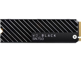 $60 off WD Black SN750 NVMe SSD 1TB PCI Express 3.0 x4 (NVMe) SSD