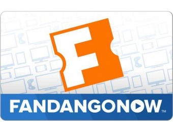 $5 off FandangoNOW $25 Gift Code (Immediate Delivery)
