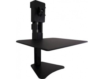 $185 off Victor High Rise Manual Single Monitor Standing Desk