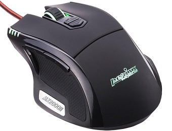 50% off Perixx MX-2000IIB 5600DPI Laser Gaming Mouse, 8 Buttons