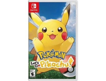 33% off Pokémon: Let's Go, Pikachu! - Nintendo Switch