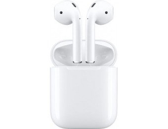 $50 off Apple AirPods with Charging Case (Latest Model), Refurbished