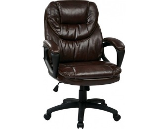 $128 off Office Star Products Faux Leather Manager's Chair