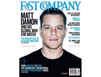 $45 off Fast Company Magazine Subscription, 10 Issues / $4.50