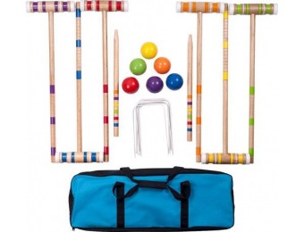 $53 off Hey! Play! Croquet Set with Carrying Case