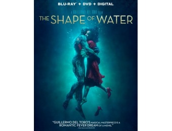 72% off The Shape of Water (Blu-ray/DVD)