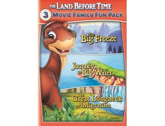 50% off The Land Before Time VIII-X: 3-Movie Family Fun Pack (DVD)
