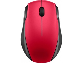 50% off Insignia Wireless Optical Mouse - Black/Red