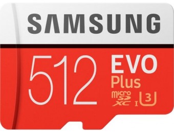 $40 off Samsung EVO Plus 512GB microSDXC UHS-I Memory Card