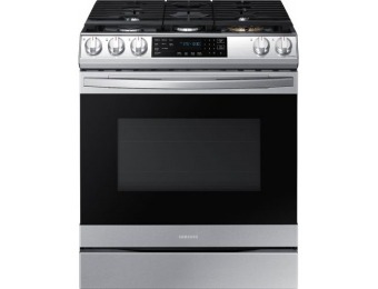 $510 off Samsung Gas Convection Range with WiFi and Air Fry
