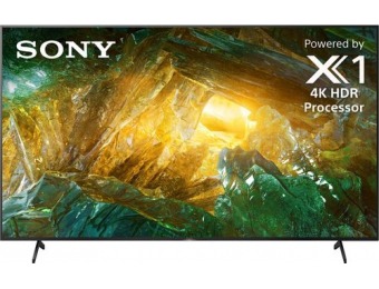$1000 off Sony 85" X800H Series LED 4K UHD TV Smart Android TV
