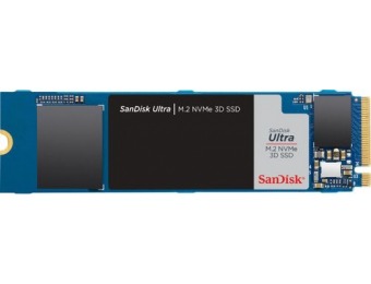 $75 off SanDisk Ultra 500GB Internal PCI Express 3.0 x4 (NVMe) SSD