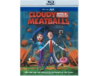 87% off Cloudy with a Chance of Meatballs (3D Blu-ray)