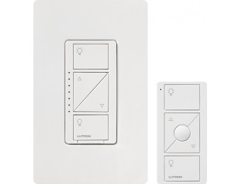 $15 off Lutron Caseta Wireless Smart Dimmer Switch and Remote Kit