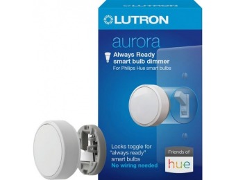 $10 off Lutron Aurora Smart Bulb Dimmer Switch for Philips Hue