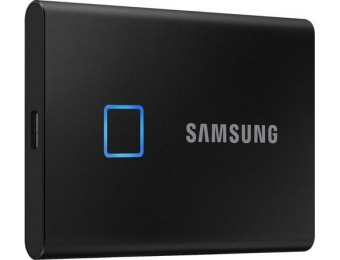 $70 off Samsung Portable T7 Touch 1TB USB 3.2 Gen 2 SSD