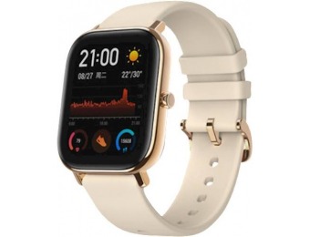 $40 off Amazfit GTS Smartwatch 42mm Aluminum - Desert Gold