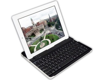 88% off Cirago Aluminum Bluetooth Keyboard Case for iPad