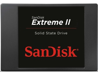 $80 off SanDisk Extreme II 120GB SSD, SDSSDXP-120G-G25