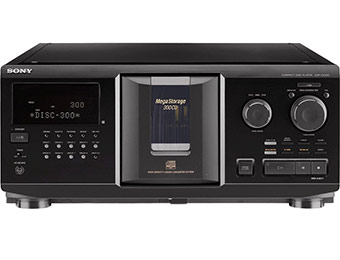 $60 off Sony CDP-CX355 300 Disc CD Changer w/ code ATJANDR