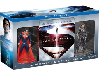 75% off Man of Steel Collectible Figurine Limited Edition Gift Set
