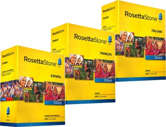 $230 off Rosetta Stone v4 TOTALe - Level 1, 2, 3, 4, & 5 Set (5 options)
