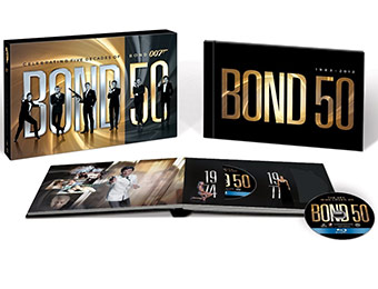 $170 off Bond 50: The Complete 22 Film Collection (Blu-ray)