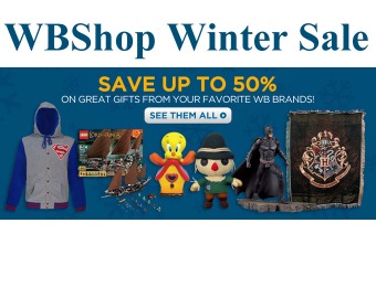 WBShop Winter Sale - Up to 50% off Top WB Brand Items
