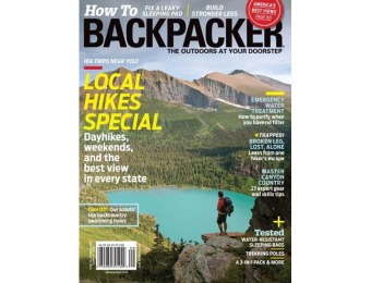 $31 off Backpacker Magazine Subscription, $4.50 / 9 Issues