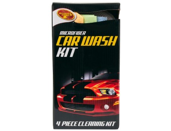 $3 off Detailer's Choice Microfiber 4pc Car Wash Kit