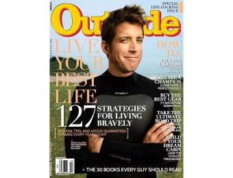 $42 off Outside Magazine Subscription, $4.99/ 12 Issues