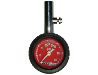 $6 off Accu-Gage 2060X Tire Gauge with Pressure Release Valve