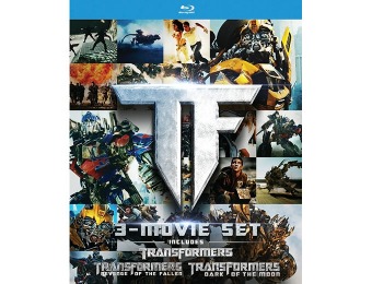 62% off Transformers Trilogy Blu-ray Gift Set