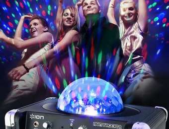 $60 off ION Party Rocker Bluetooth Speaker System w/ Light Show