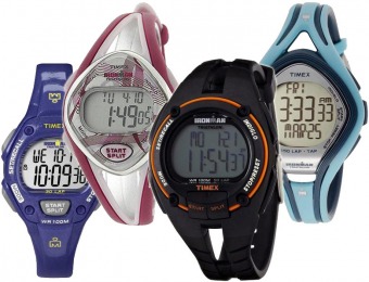 58% off Timex Ironman Sports Watches - 4 Choices