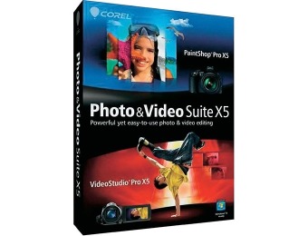 79% off Photo and Video Pro Suite X5 PC Software