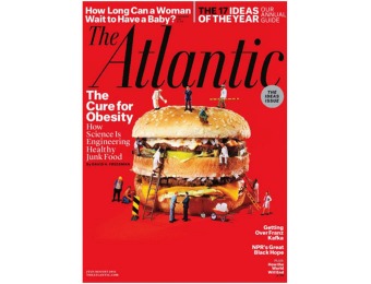 $55 off The Atlantic Magazine Subscription, $4.99 / 10 Issues